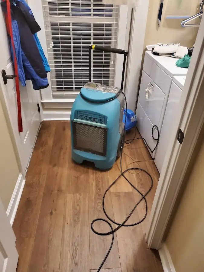 Commercial dehumidifier deployed for Flood Damage Cleanup in Carthage